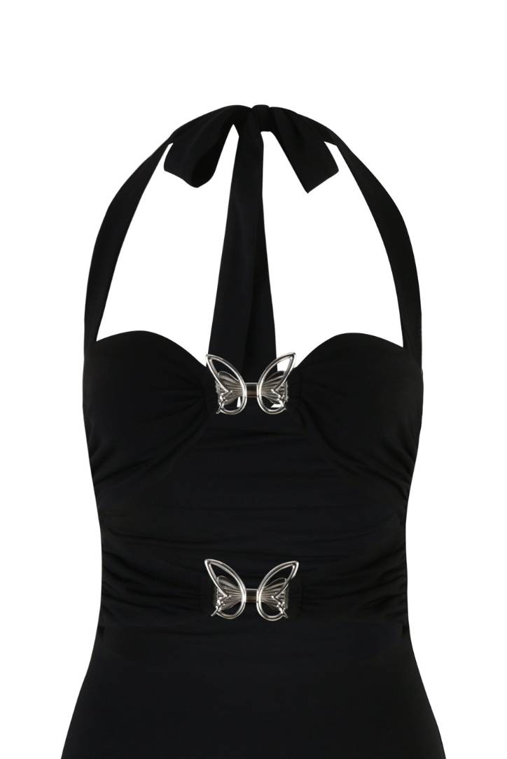 Mimi Butterfly Maxi- Black