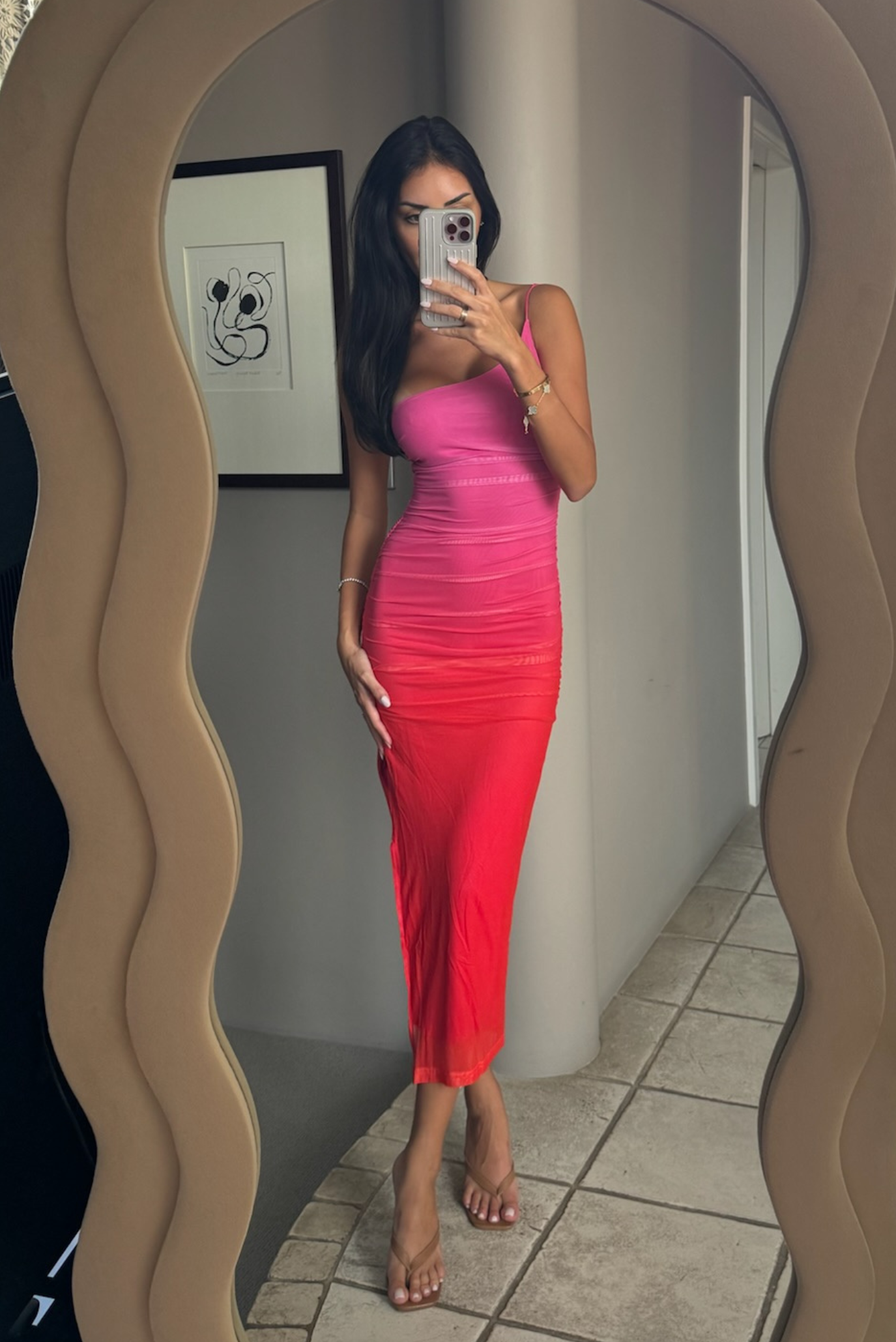 Louise Gradient Midi