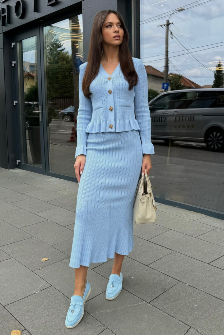 Viola Set- Blue - Angel Lane Clothing