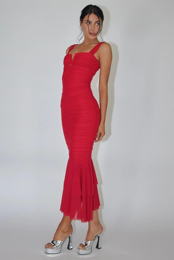 Lucia Maxi- Red