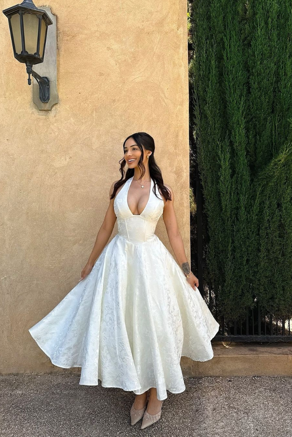 Jiselle Midi- Ivory