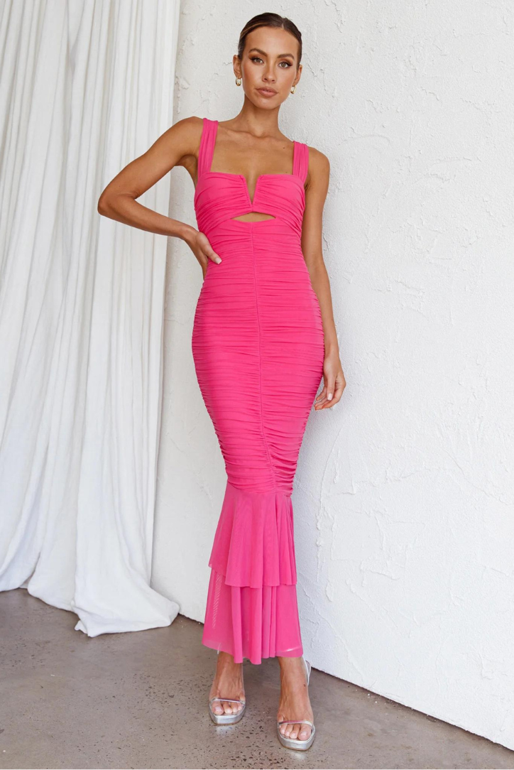 Lucia Maxi- Fuschia