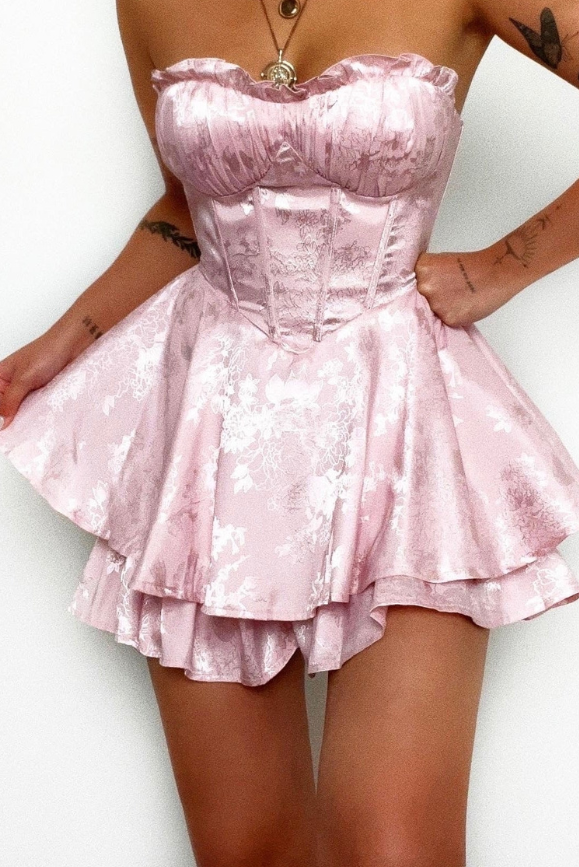 Mariposa Playsuit- Pink