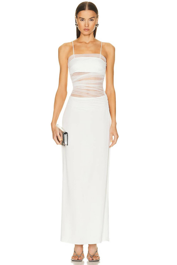 Kristine Maxi- White