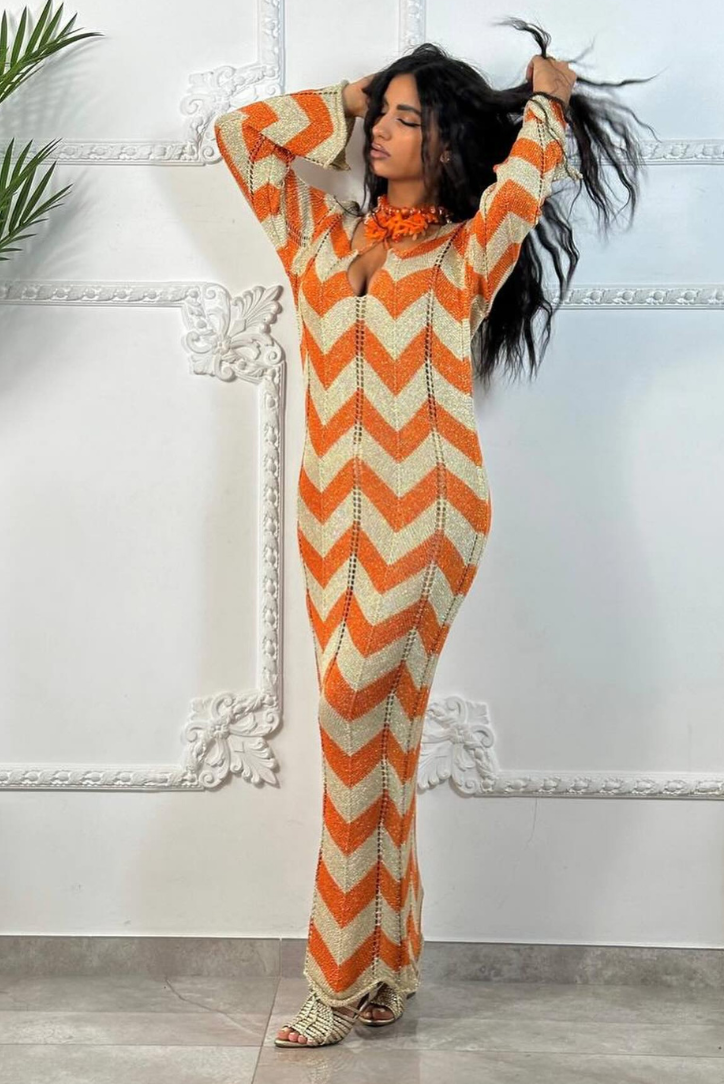 Mila Sparke Maxi- Orange