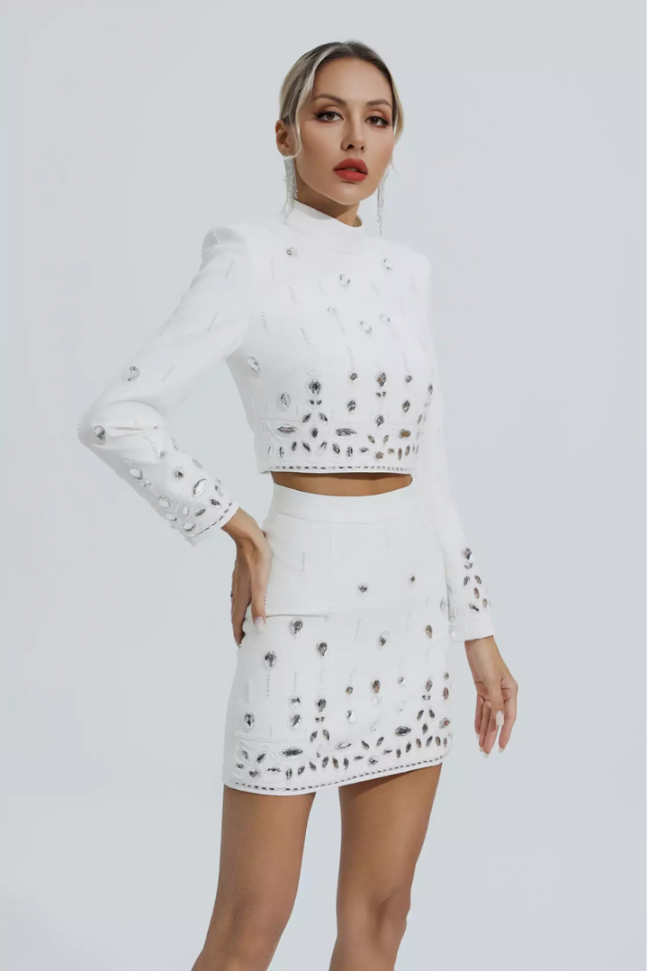 Sierra Set Mini- White - Angel Lane Clothing
