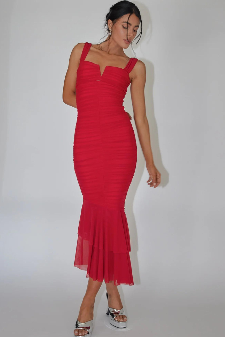 Lucia Maxi- Red