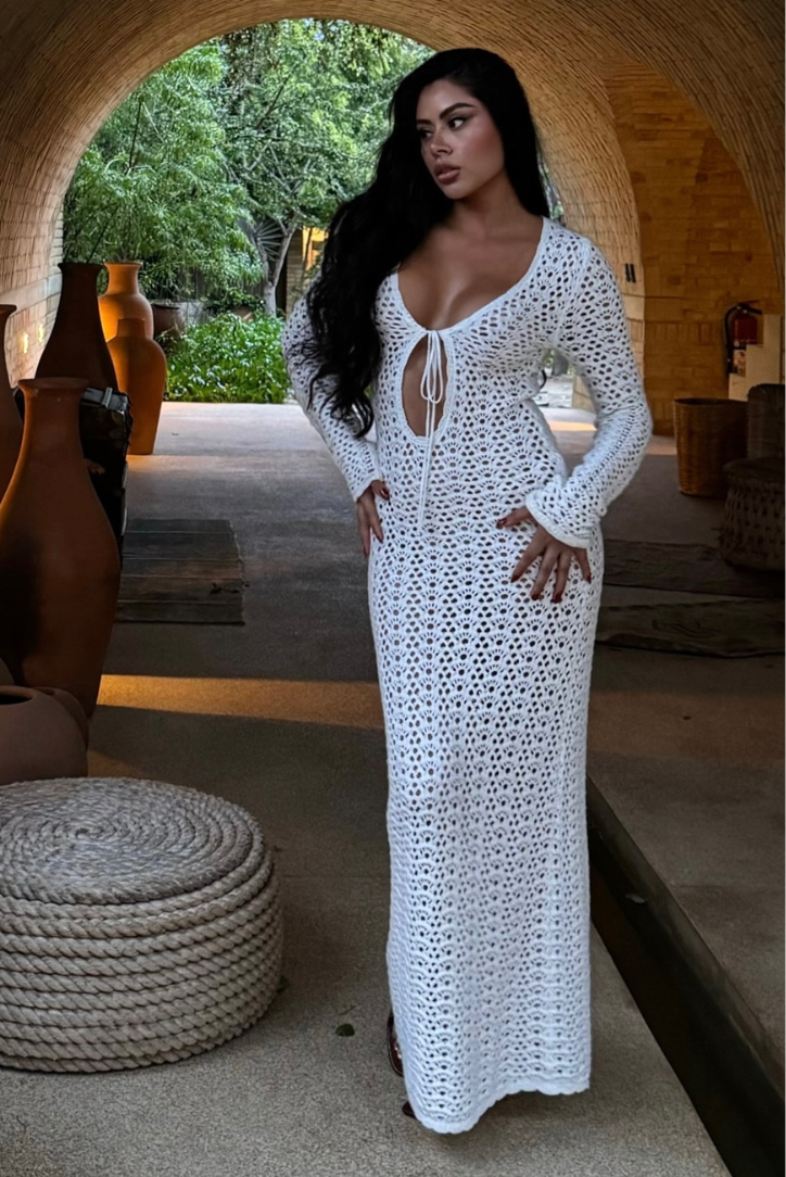 Sahara Crochet Maxi