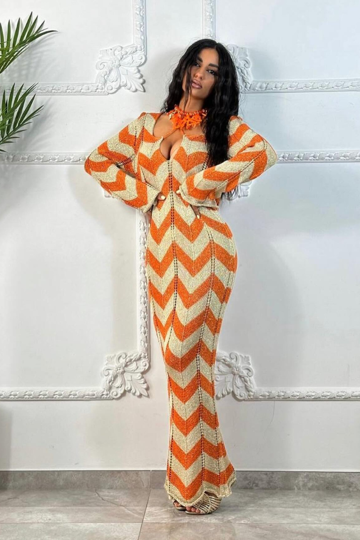 Mila Sparke Maxi- Orange