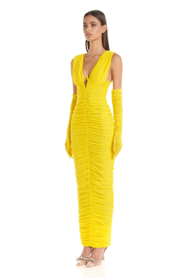 Zoe Maxi- Yellow