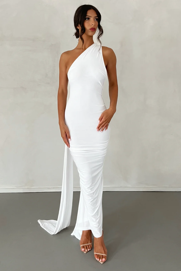 Aphrodite Maxi- White