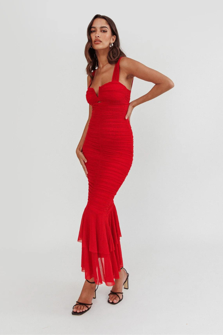 Lucia Maxi- Red