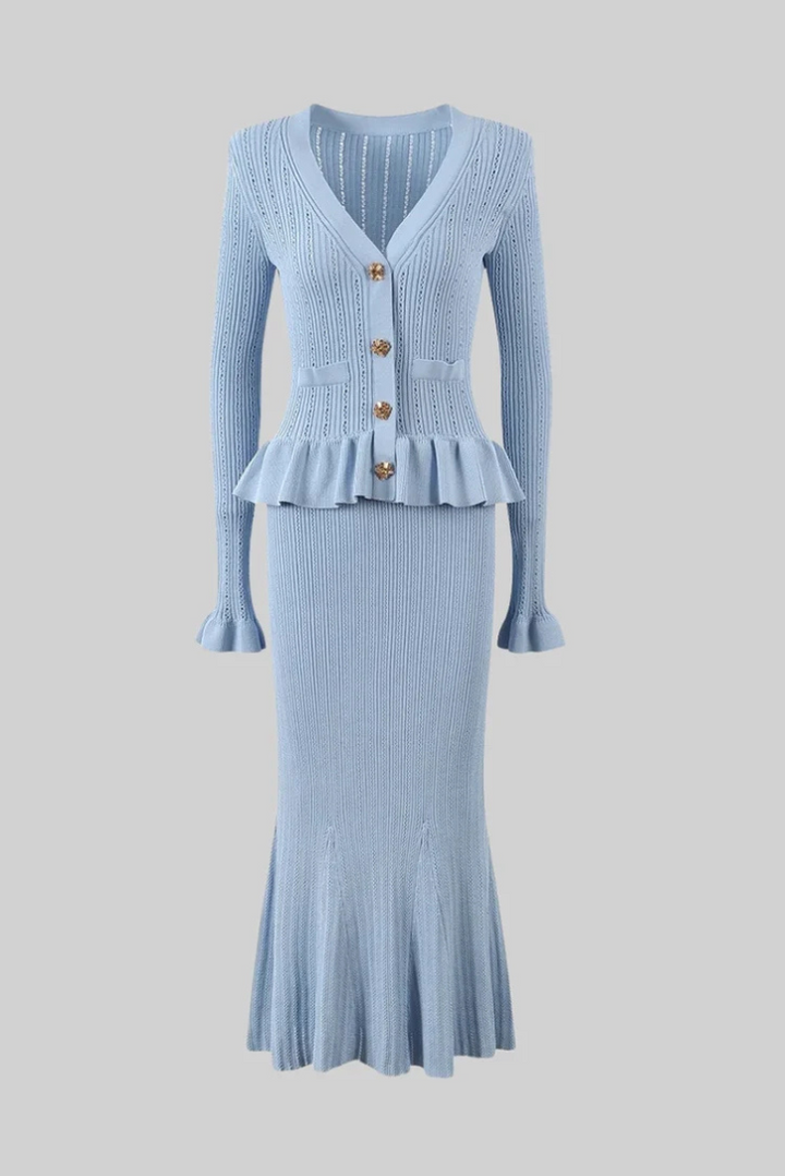 Viola Set- Blue - Angel Lane Clothing