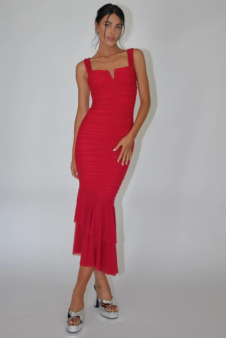 Lucia Maxi- Red