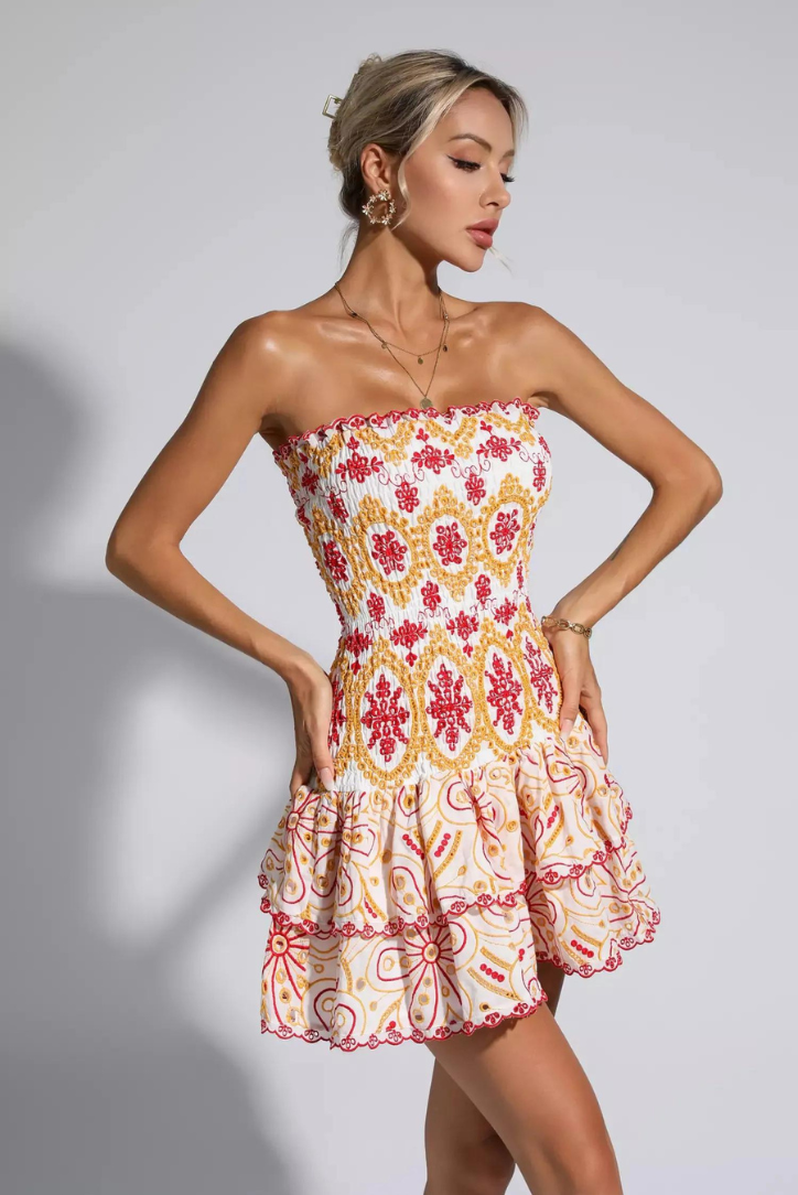 Monaco Mini Dress- Sunset