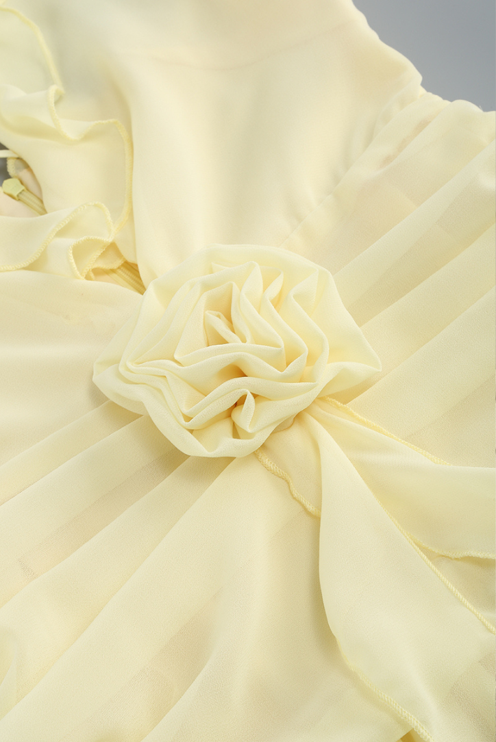 Cheyenne Ruffle Mini- Yellow