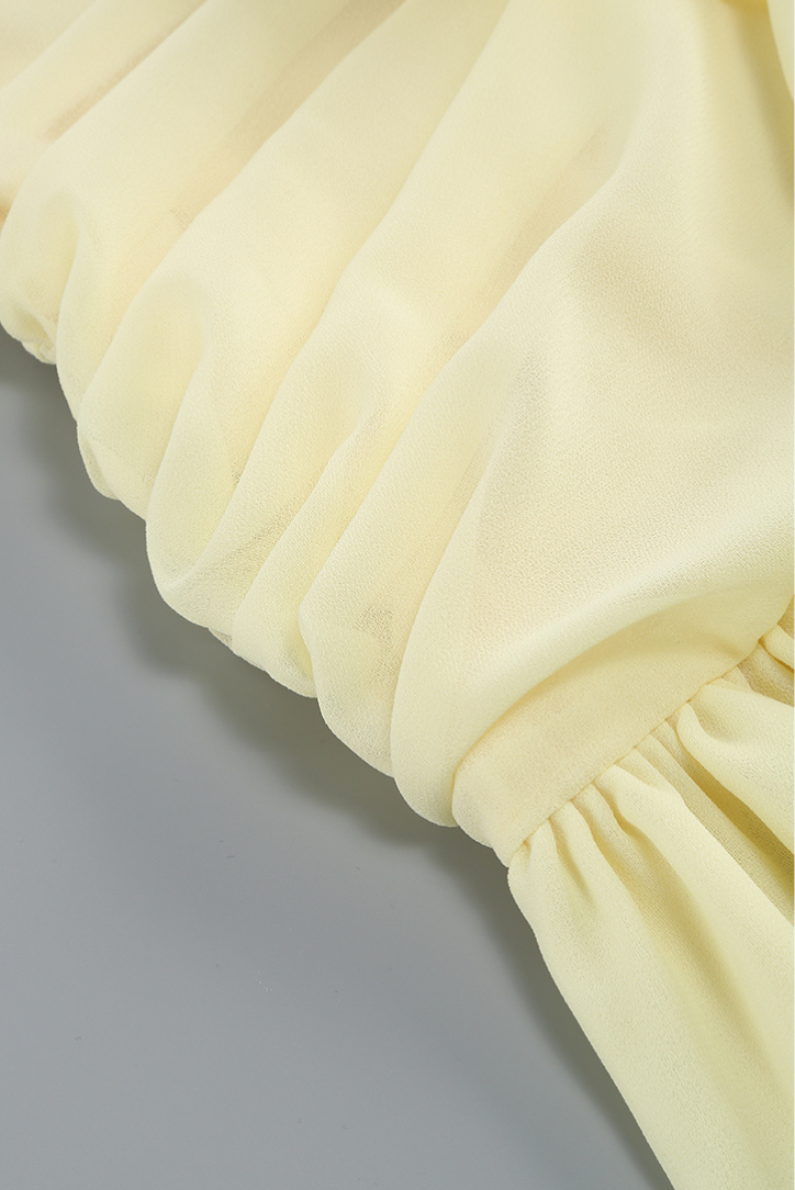 Cheyenne Ruffle Mini- Yellow