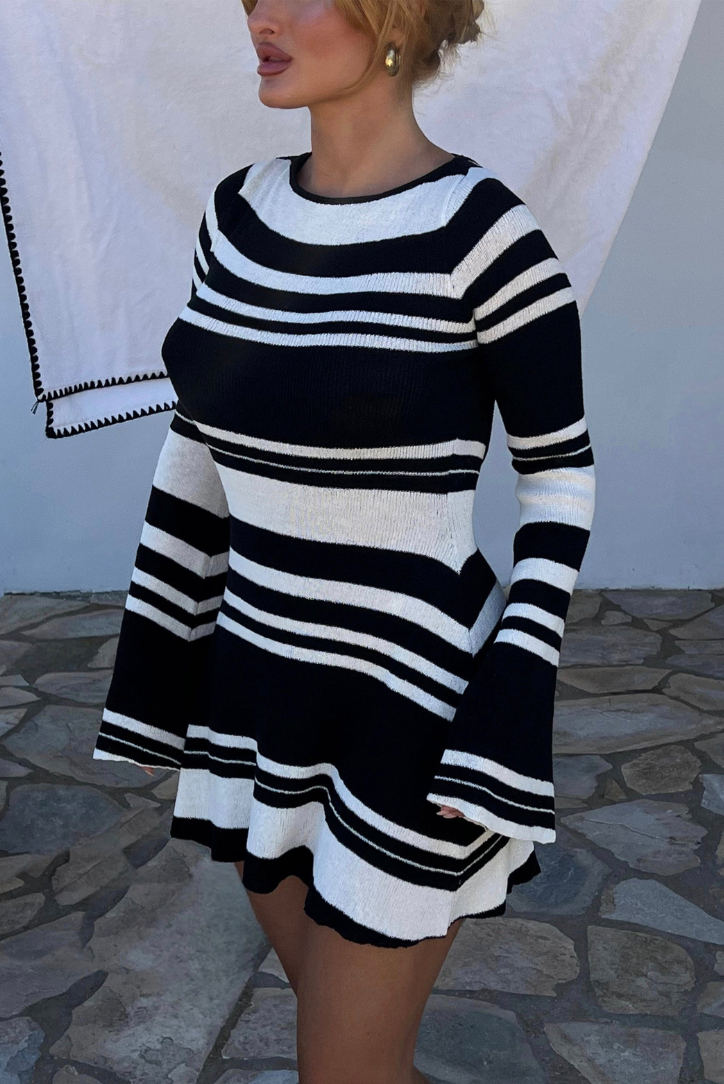 Vikki Striped Mini