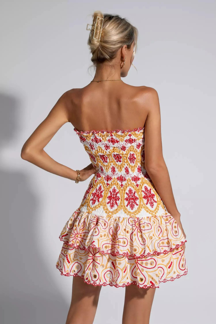 Monaco Mini Dress- Sunset