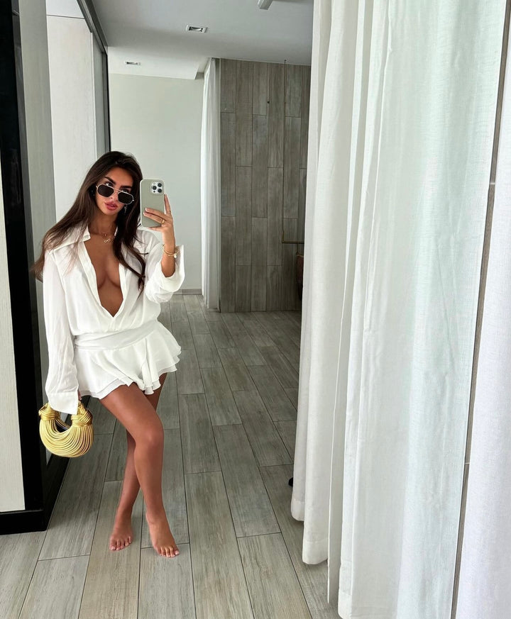 Tess Mini Playsuit - Angel Lane Clothing
