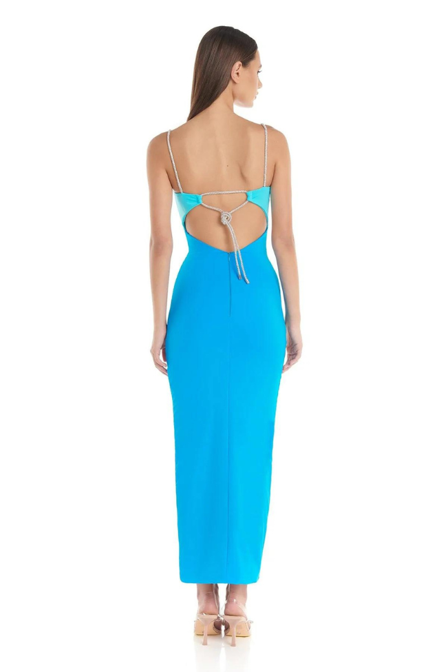 Amara Midi- Blue - Angel Lane Clothing