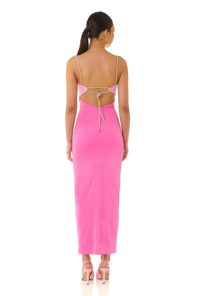 Amara Midi- Pink - Angel Lane Clothing