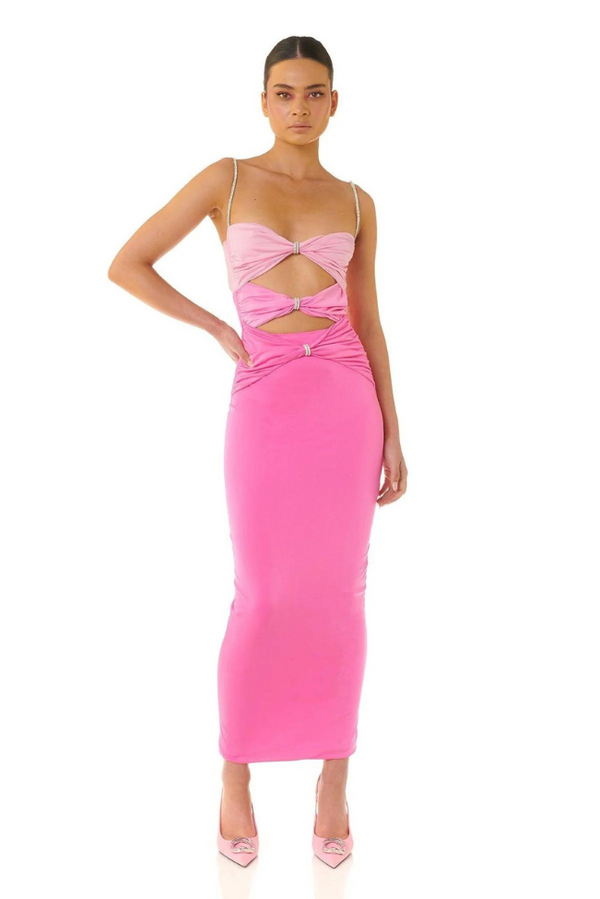 Amara Midi- Pink - Angel Lane Clothing