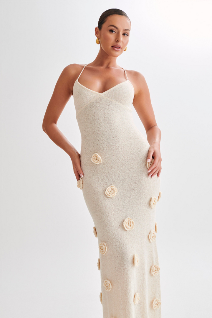 Ameliah Crochet Maxi - Angel Lane Clothing