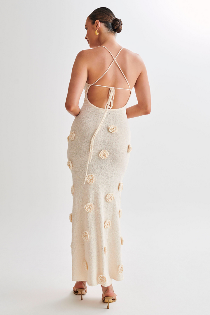 Ameliah Crochet Maxi - Angel Lane Clothing