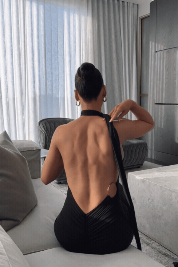 Aphrodite Maxi- Black - Angel Lane Clothing