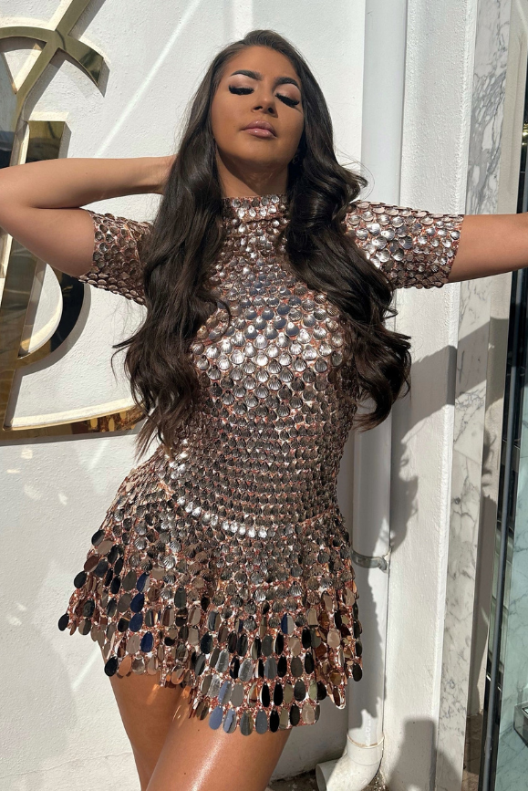 Athena Mini- Champagne - Angel Lane Clothing