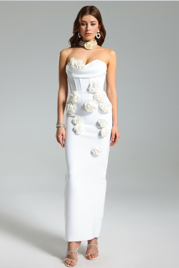 Ayva Floral Maxi - Angel Lane Clothing