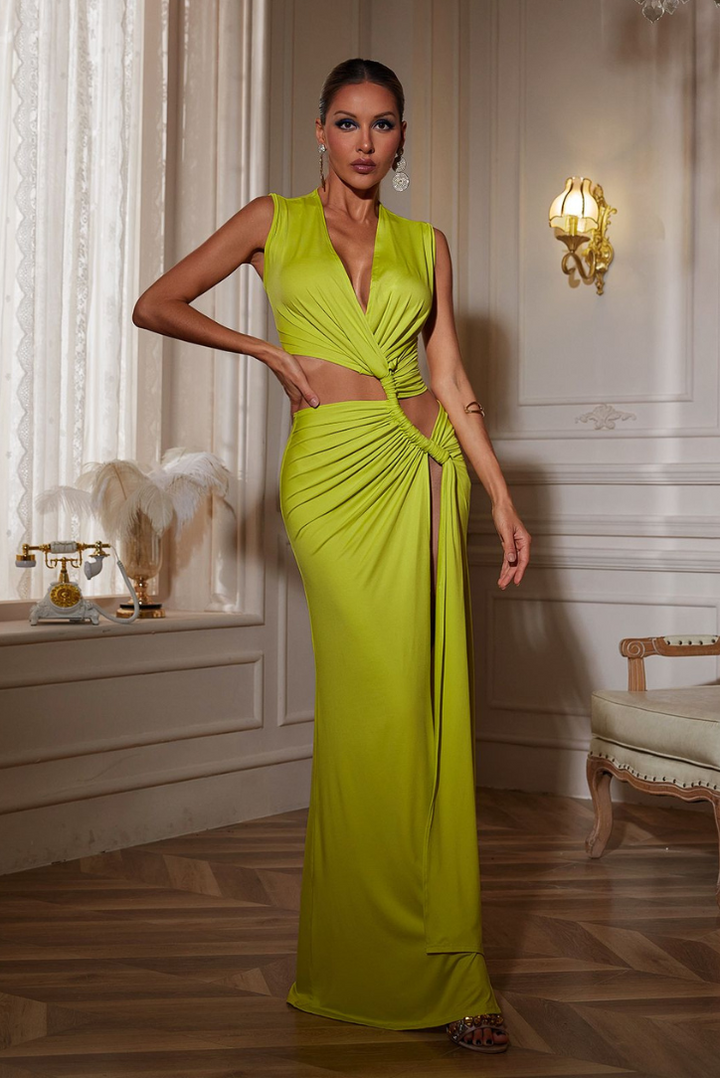 Bailey Loop Maxi- Lime - Angel Lane Clothing
