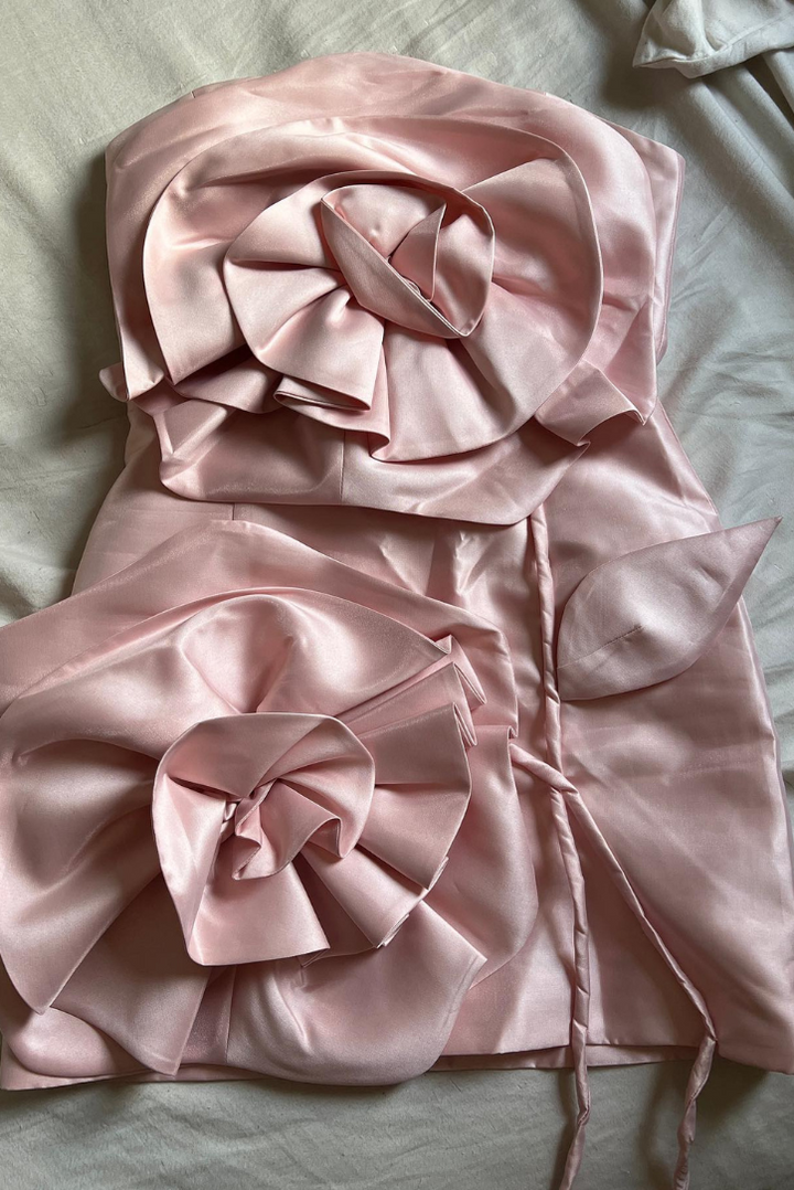 Cari Floral Mini- Blush - Angel Lane Clothing