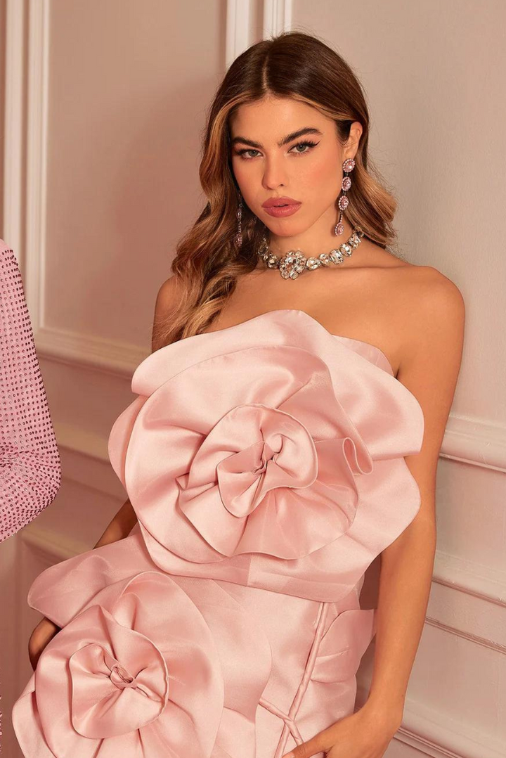 Cari Floral Mini- Blush - Angel Lane Clothing