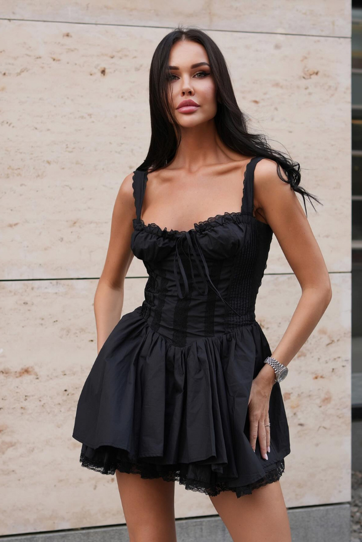 Cherrie Mini- Black - Angel Lane Clothing