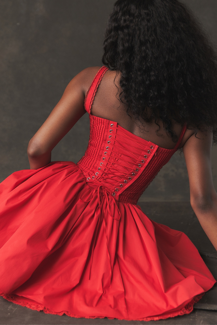 Cherrie Mini- Cherry - Angel Lane Clothing
