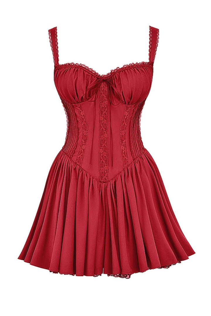 Cherrie Mini- Cherry - Angel Lane Clothing