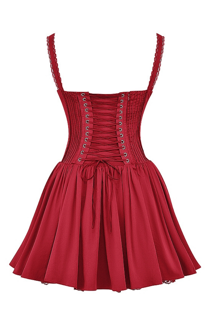 Cherrie Mini- Cherry - Angel Lane Clothing