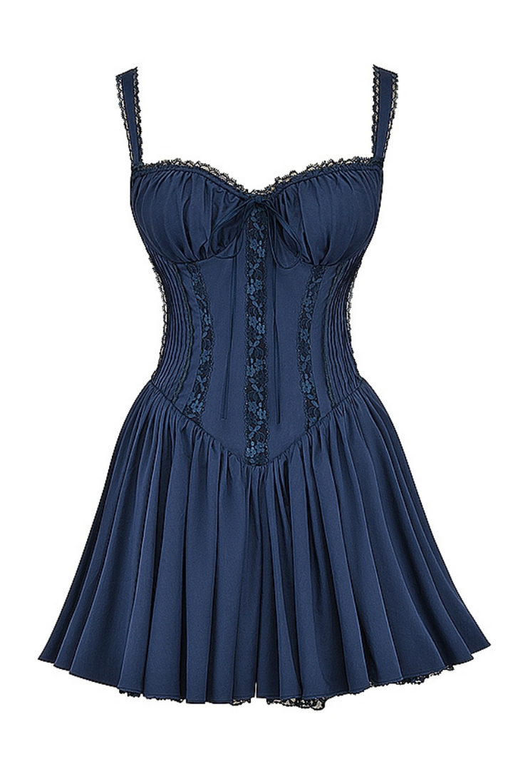 Cherrie Mini- Navy - Angel Lane Clothing