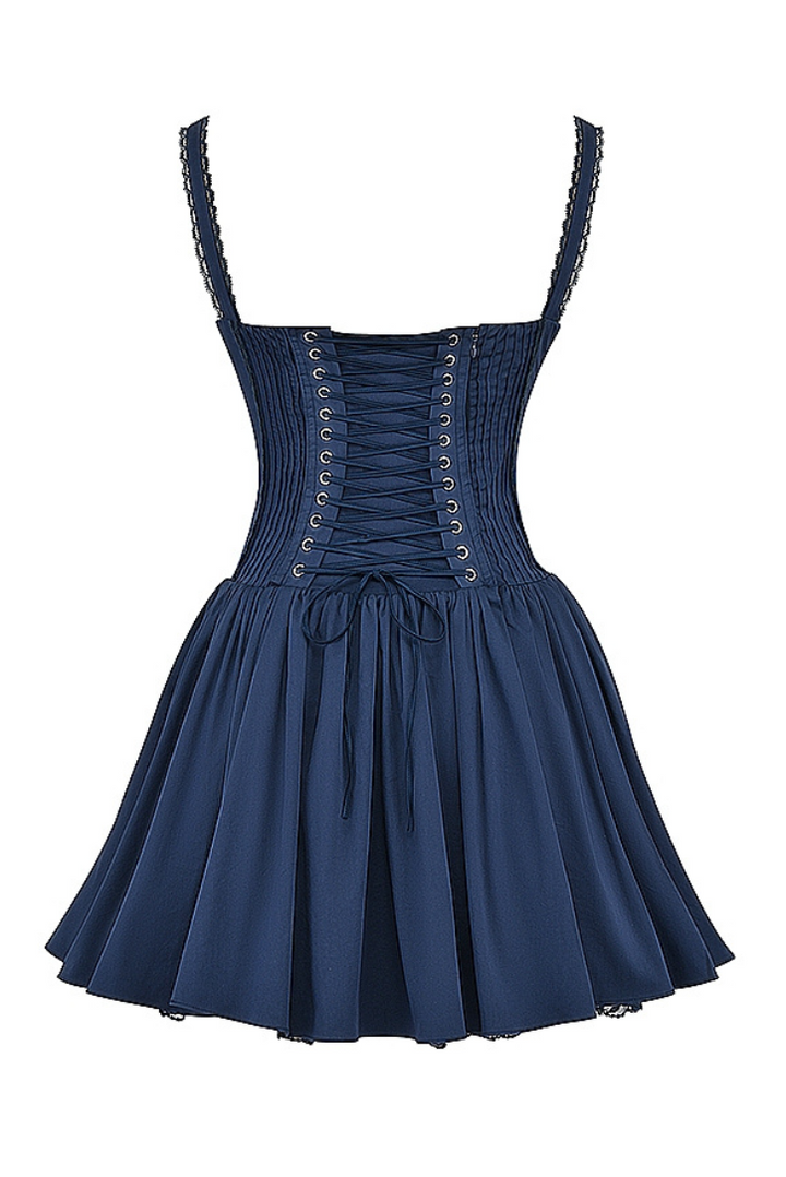 Cherrie Mini- Navy - Angel Lane Clothing