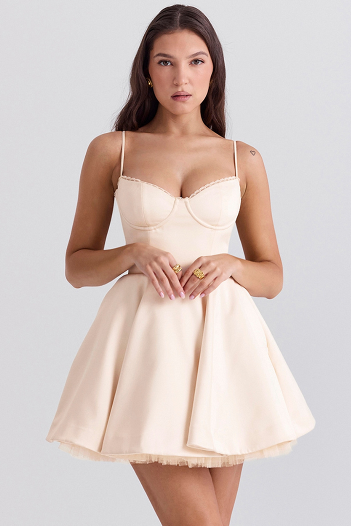 Cindy Mini- Ivory - Angel Lane Clothing