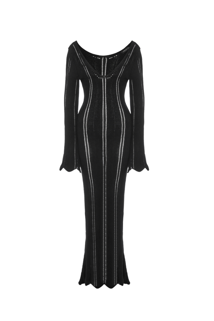 Crista Maxi- Black - Angel Lane Clothing