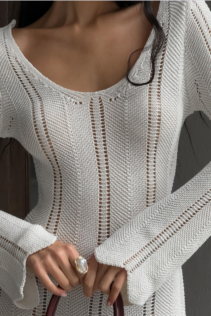 Crista Maxi- White - Angel Lane Clothing