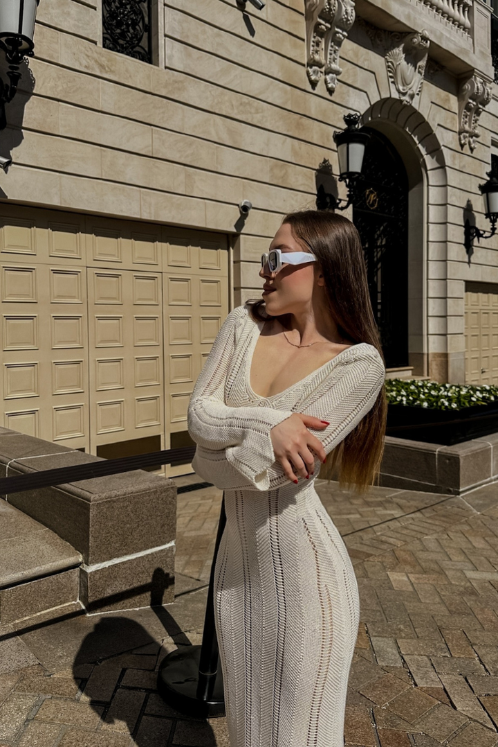 Crista Maxi- White - Angel Lane Clothing