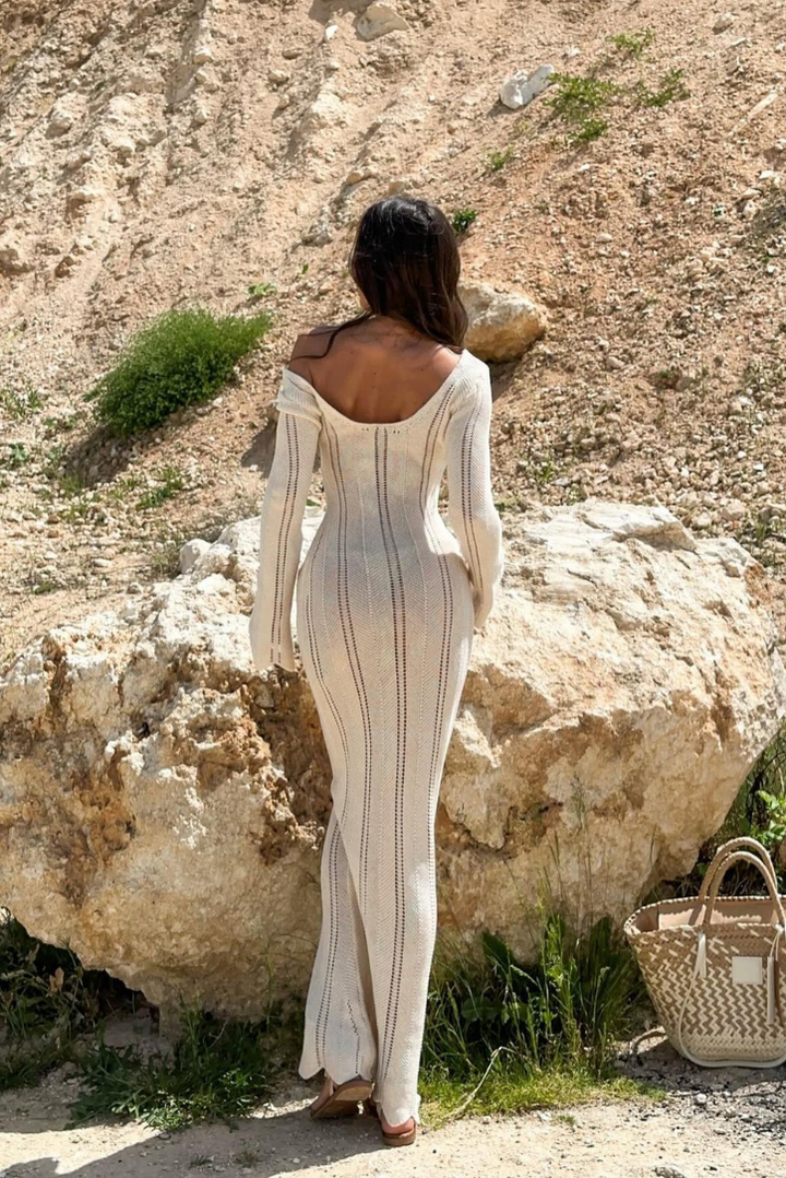 Crista Maxi- White - Angel Lane Clothing