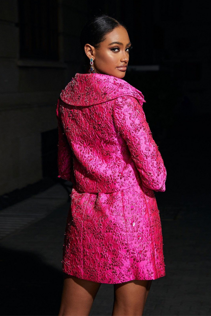 Elenah Jacquard Blazer - Angel Lane Clothing