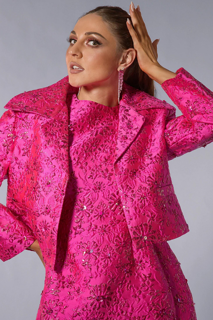 Elenah Jacquard Blazer - Angel Lane Clothing