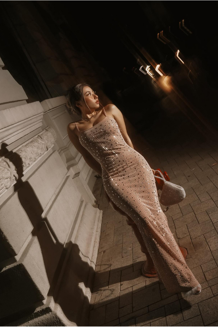 Eliora Sparkle Maxi - Angel Lane Clothing