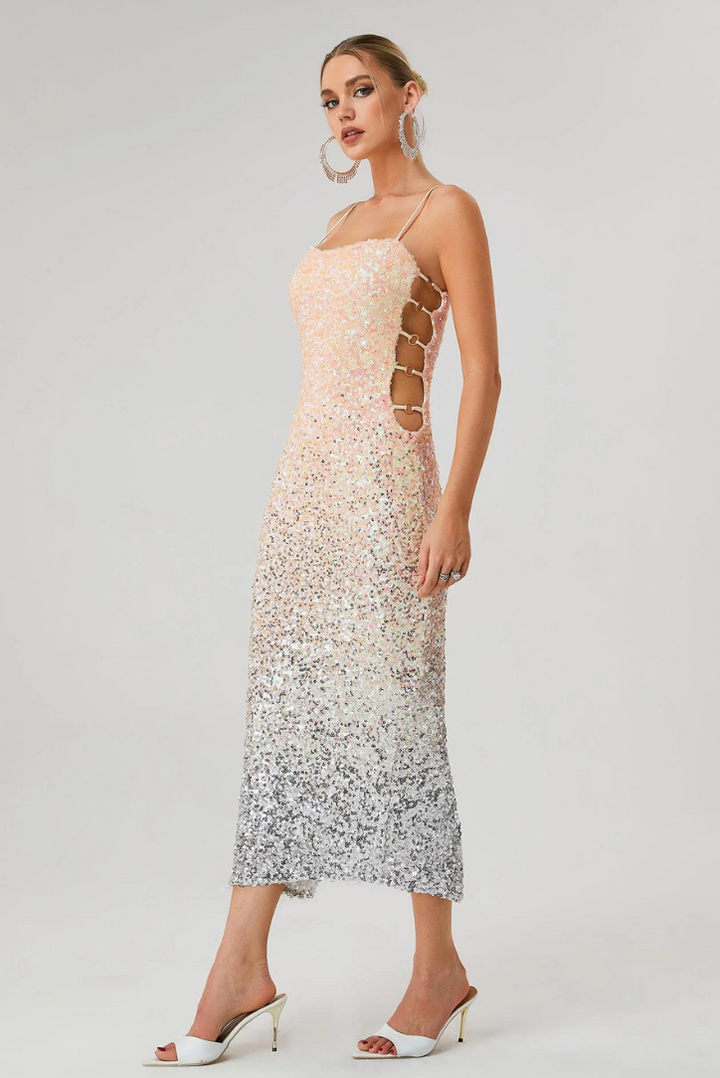 Elissa Sequin Midi - Angel Lane Clothing